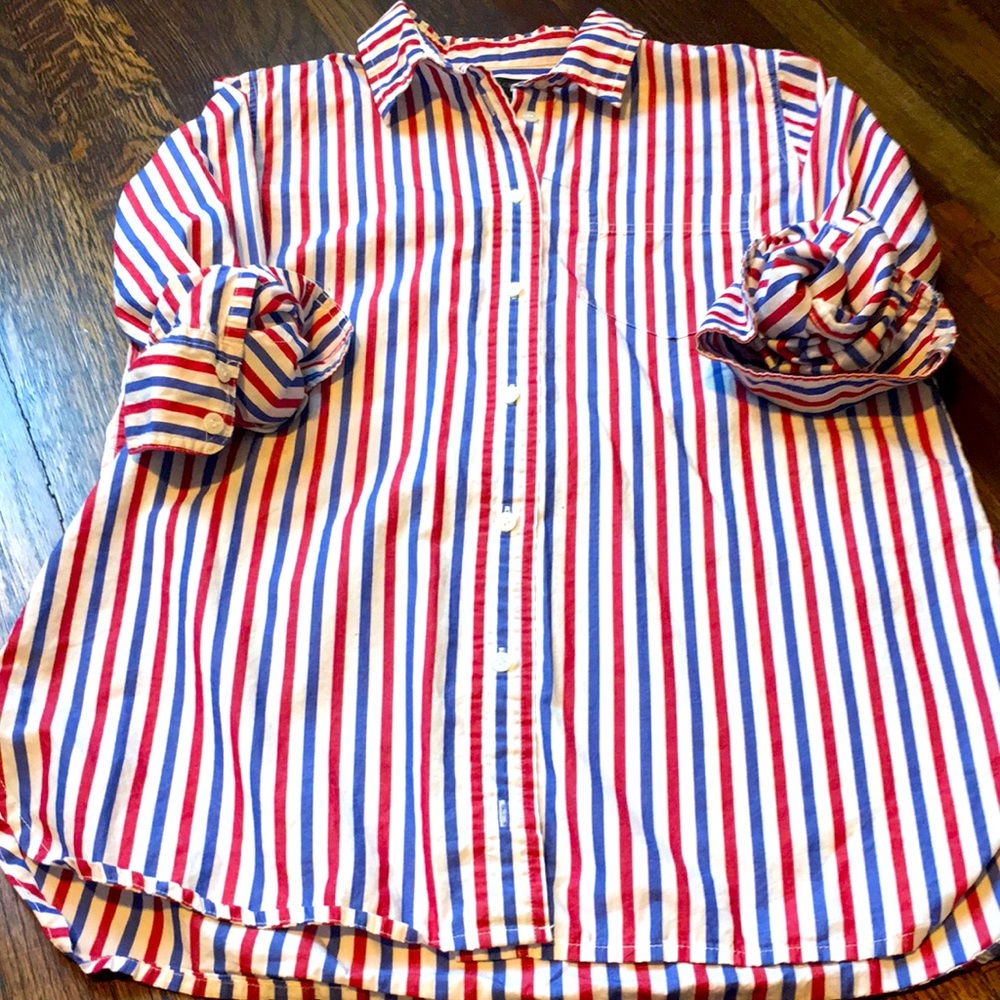 J.Crew Boy Fit Button Down Size 0